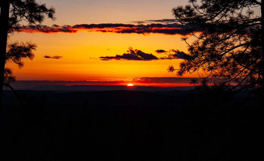 SUNSET AT REVERIE RETREAT